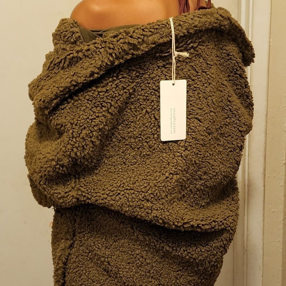 Moss Green Shepherd Jacket